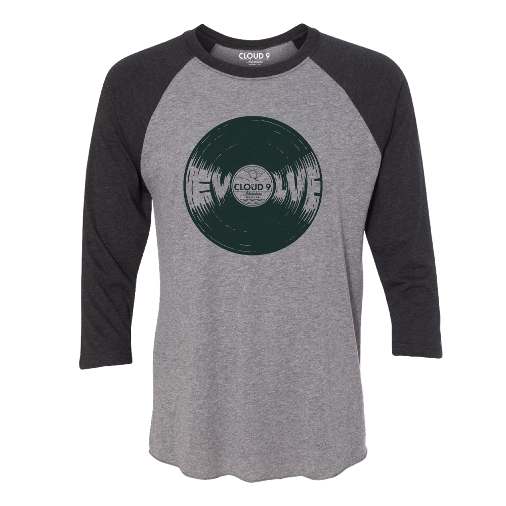 EVOLVE Raglan • Grey/Black