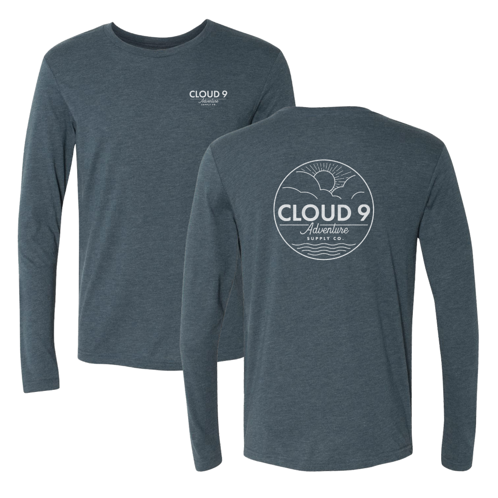 Supply Co. Logo Long Sleeve • Blue