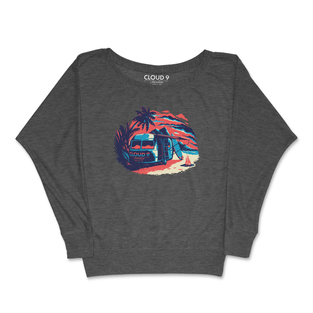 Traveler Women's Flowy Long Sleeve • Dark Grey